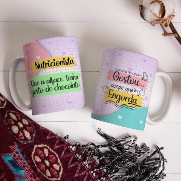 Estampas Canecas - Profissões Femininas - Imagem 15
