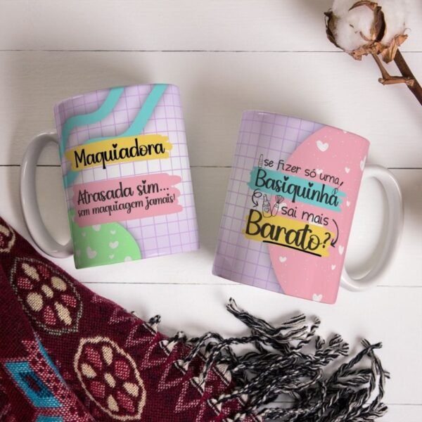 Estampas Canecas - Profissões Femininas - Imagem 20