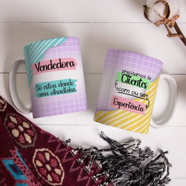 Estampas Canecas - Profissões Femininas - Imagem 6