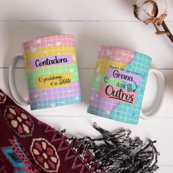 Estampas Canecas - Profissões Femininas - Imagem 7