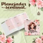 Planejador Semanal - Forte e Corajosa