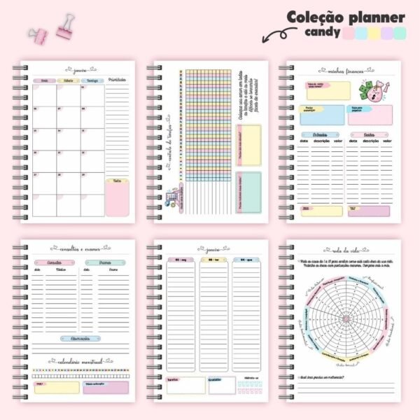 Combo Planners Candy 2023 - Imagem 2