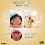 Bocão Princesas - Artes para Caneca - Imagem 15
