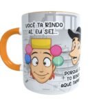 2 Artes Canecas Dona Florinda + Perigosa - Imagem 5