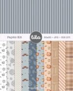 Querido Papai - Combo Ilustrações e Papéis - Imagem 3