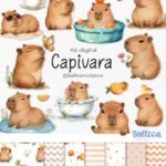 Capivara - Kit Digital (Balloon Criativo)