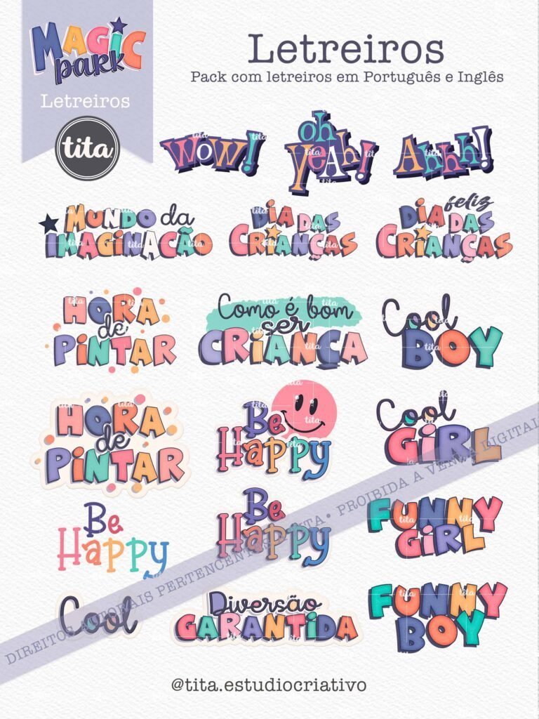 Preview_MagicPark_letreiros_09e3dbc5-f65e-4944-96a4-8f4bd3dfe930-scaled-1.jpg Magic Park - Combo Ilustrações (Tita) - Imagem 3
