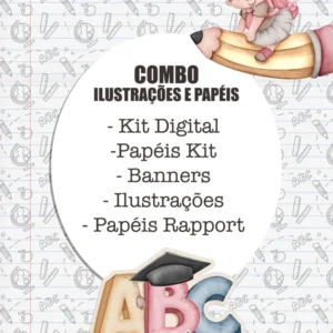Formatura ABC - Combo Ilustrações (Tita)