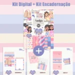 Amigas - Kit Digital + Kit Encadernação