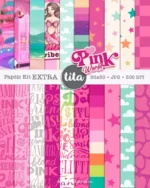 Pink World - Kit Digital Extra - Summer - Imagem 4