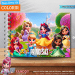 Princesas Disney - Livro de Colorir