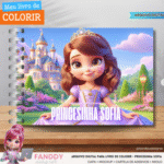 Princesinha Sophia - Livro de Colorir