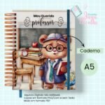 Caderno Pautado - Ursinhos - Professor e Professora - Imagem 3