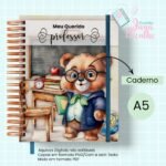 Caderno Pautado - Ursinhos - Professor e Professora - Imagem 8