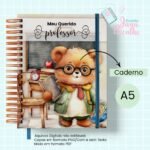 Caderno Pautado - Ursinhos - Professor e Professora - Imagem 10