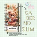 Caderno Slim Professora - Ursinha Vintage - Imagem 6