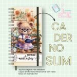 Caderno Slim Professora  - Ursinha Vintage - Imagem 7