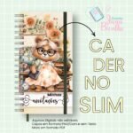 Caderno Slim Professora  - Ursinha Vintage - Imagem 8