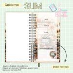 Caderno Slim Professora  - Ursinha Vintage - Imagem 11