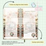 Caderno Slim Professora  - Ursinha Vintage - Imagem 12