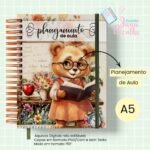 Caderno Planejamento A5 Professora - Ursinha Vintage - Imagem 17