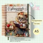 Caderno Planejamento A5 Professora - Ursinha Vintage - Imagem 15