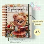 Caderno Planejamento A5 Professora - Ursinha Vintage - Imagem 14