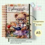 Caderno Planejamento A5 Professora - Ursinha Vintage - Imagem 13