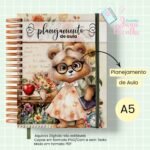 Caderno Planejamento A5 Professora - Ursinha Vintage - Imagem 12