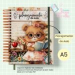 Caderno Planejamento A5 Professora - Ursinha Vintage - Imagem 11