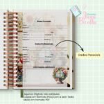 Caderno Planejamento A5 Professora - Ursinha Vintage - Imagem 9