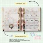 Caderno Planejamento A5 Professora - Ursinha Vintage - Imagem 8