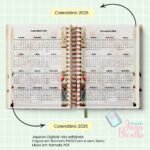 Caderno Planejamento A5 Professora - Ursinha Vintage - Imagem 7