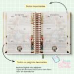 Caderno Planejamento A5 Professora - Ursinha Vintage - Imagem 6