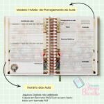 Caderno Planejamento A5 Professora - Ursinha Vintage - Imagem 4