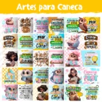 Kit Digital + Estampas Canecas - Dia dos Professores 2.0 (Aviã sem Asa) - Imagem 2