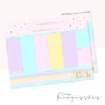 Combo Profissões Cute Capas | Miolo Planner | Miolo Pautado | Canecas - Imagem 4