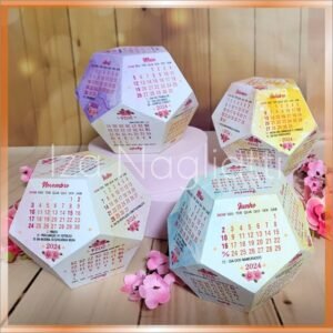 4 Modelos de Calendário de Mesa 2024