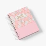 Caderno de Agendamento Rosa 2024