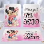 Kit Artes Canecas - Mickey e Minnie - Imagem 10