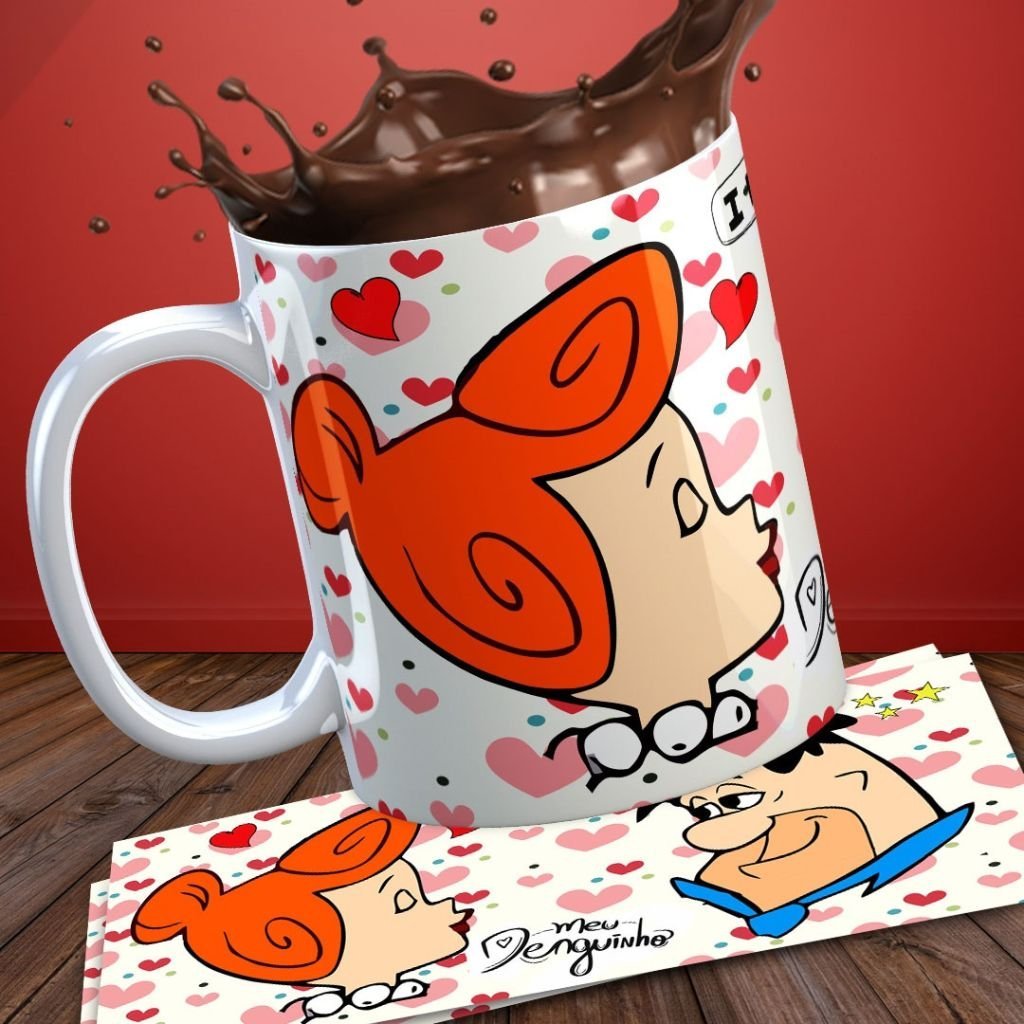 Rafael-Pack-personagem-cute-15.jpg Kit Artes Canecas - Personagens Cute Love - Imagem 3