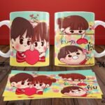 Kit Artes Canecas - Personagens Cute Love - Imagem 6