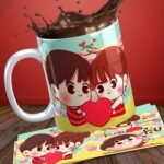 Kit Artes Canecas - Personagens Cute Love - Imagem 7