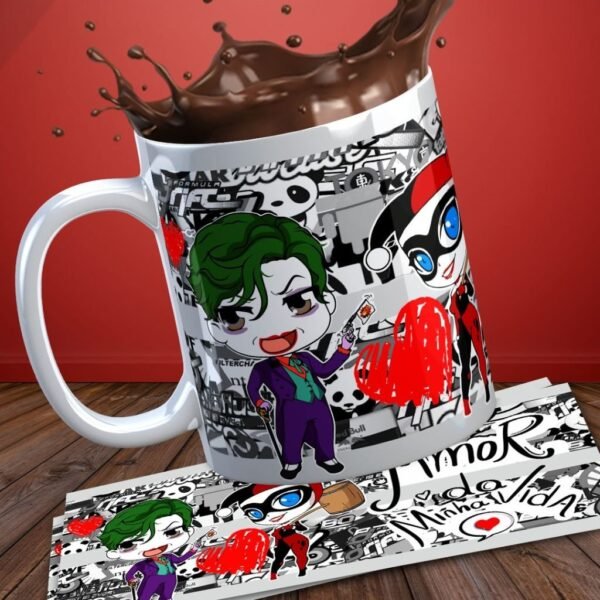 Kit Artes Canecas - Personagens Cute Love - Imagem 9