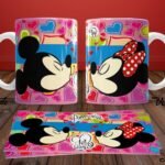 Kit Artes Canecas - Personagens Cute Love - Imagem 10