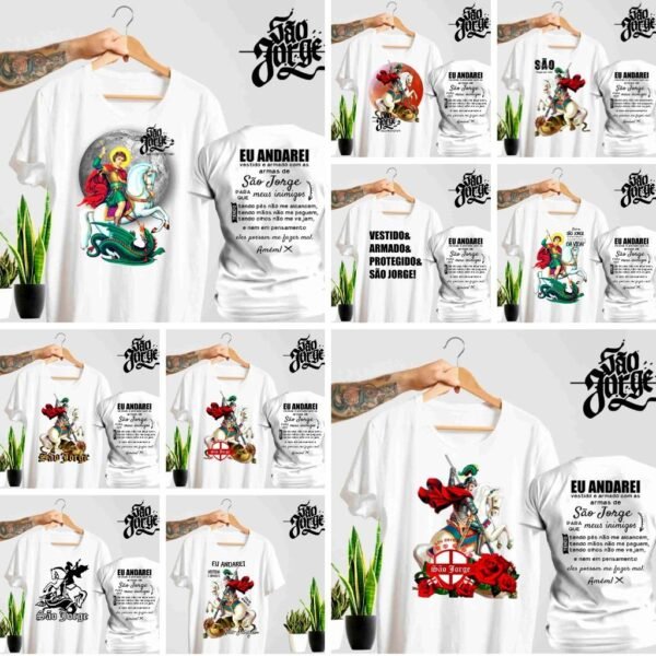 Pack Canecas, Camisas, Bodys e Azulejos São Jorge - Imagem 3