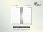 Slim Agenda 1DPP - 2024 | Permanente (Moldes da Lê)