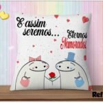 Artes Almofadas Flork Eternos Apaixonados - Imagem 12