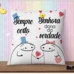 Artes Almofadas Flork Eternos Apaixonados - Imagem 13