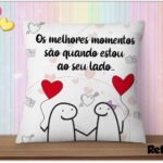 Artes Almofadas Flork Eternos Apaixonados - Imagem 5
